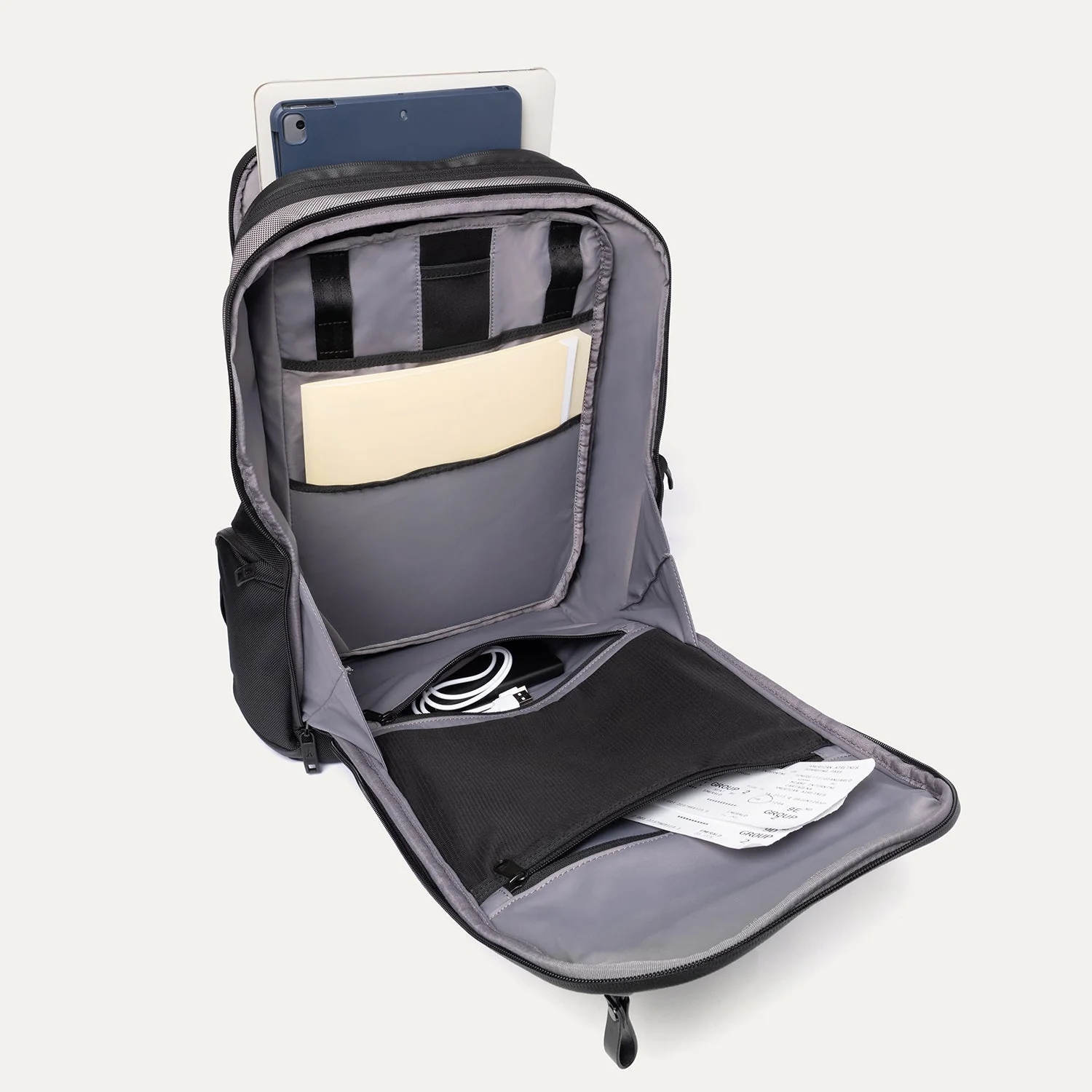 Travelpro® Altitude™ All-Purpose Full Expansion Laptop Backpack 24-34L- Stellar Navy Grey - Image 30