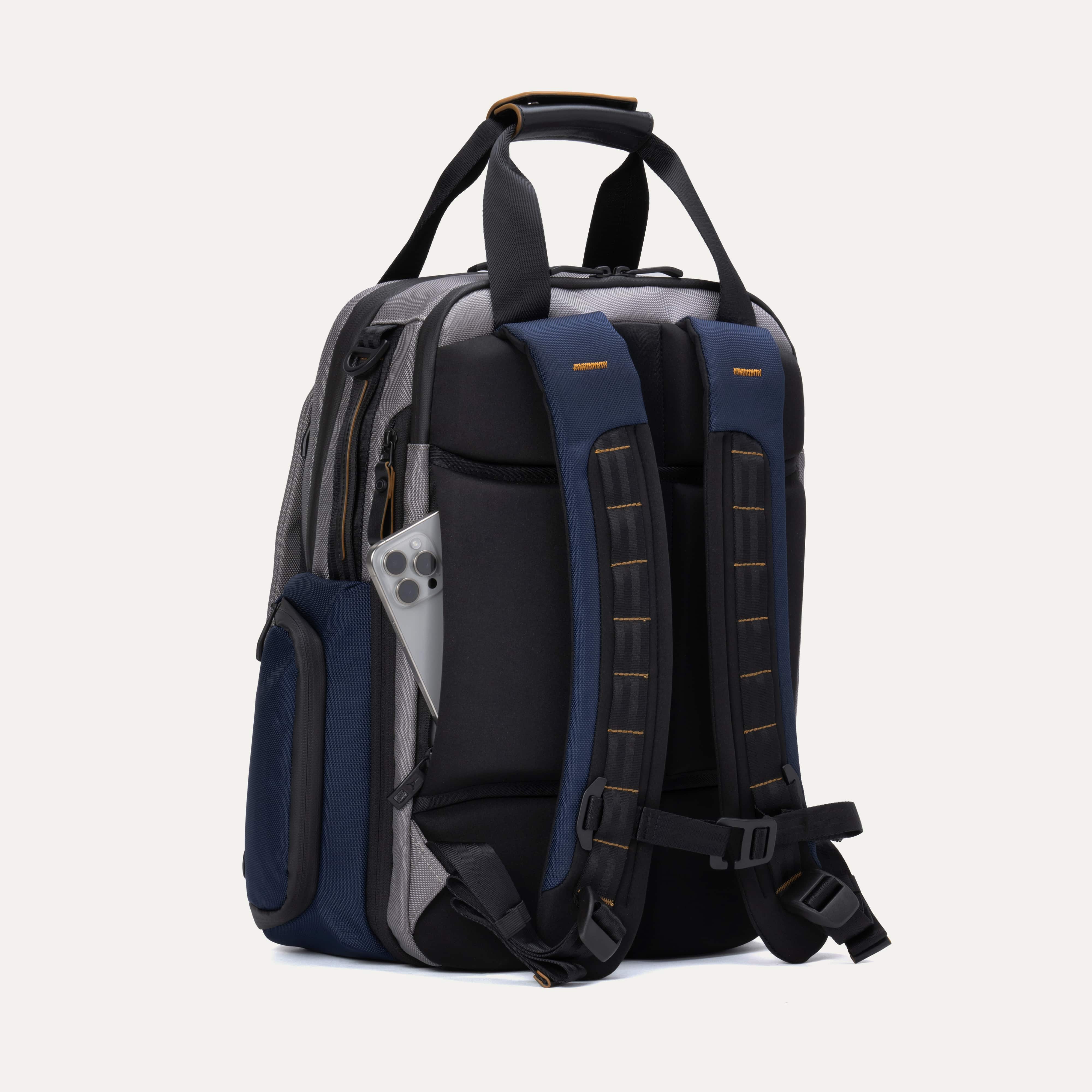 Travelpro® Altitude™ Medium Expandable Laptop Backpack 25-30L- Stellar Navy/Grey - Image 8