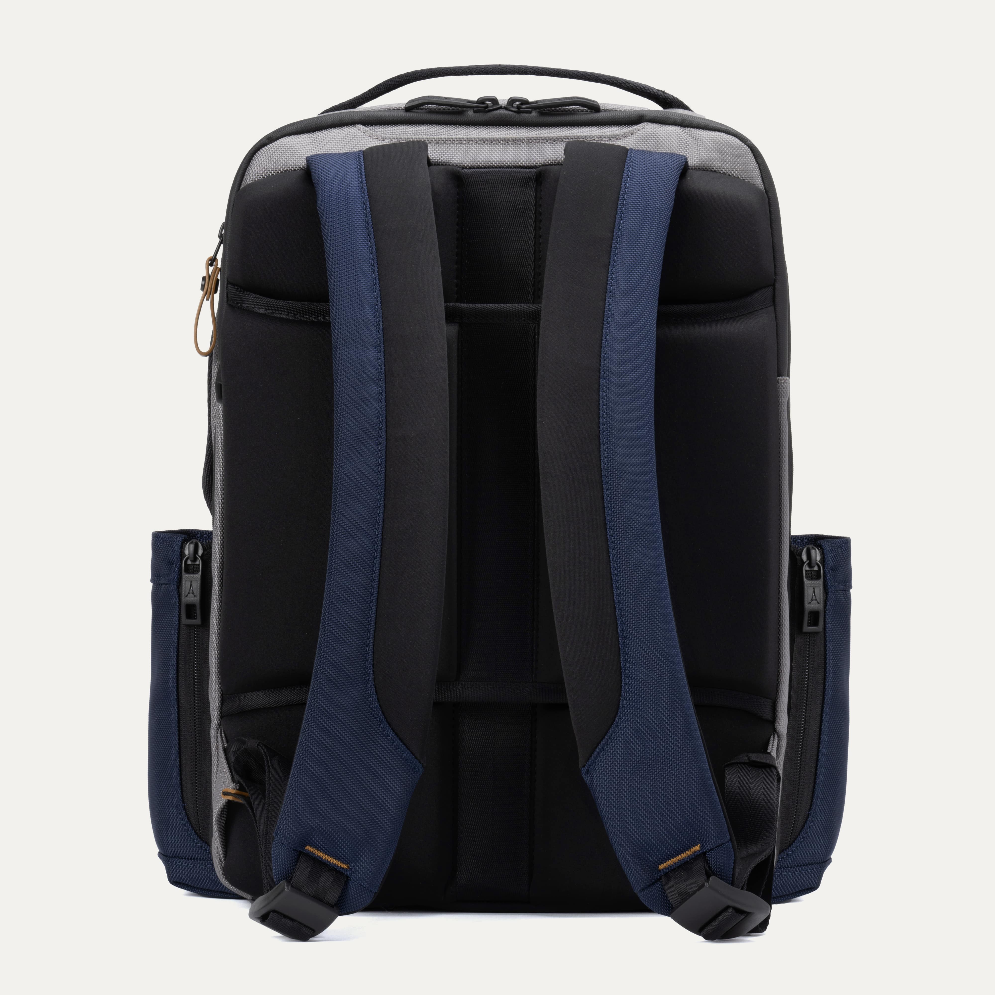 Travelpro® Altitude™ Slim Expandable Laptop Backpack 20-24L- Stellar Navy/ Grey - Image 34