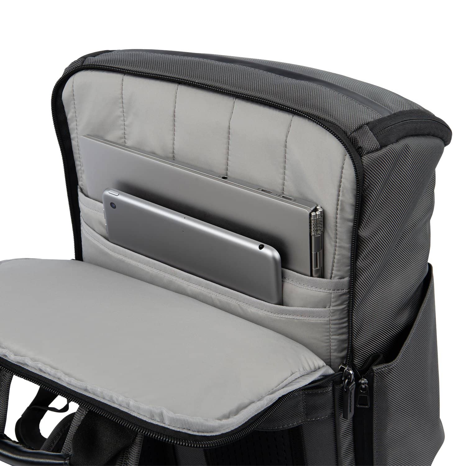 Crew™ Executive Choice™ 3 Medium Top Load Backpack- Titanium Grey - Image 3