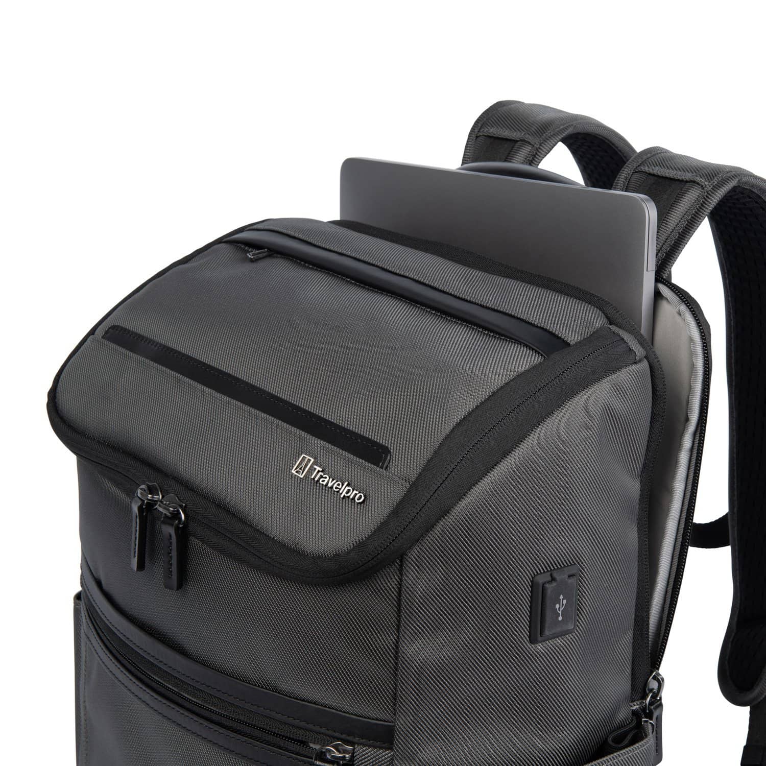 Crew™ Executive Choice™ 3 Medium Top Load Backpack- Titanium Grey - Image 30