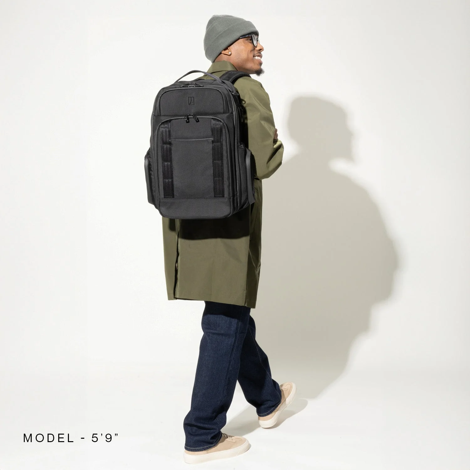 Travelpro® Altitude™ Large Expandable Laptop Backpack 30-36L- Field Green - Image 4